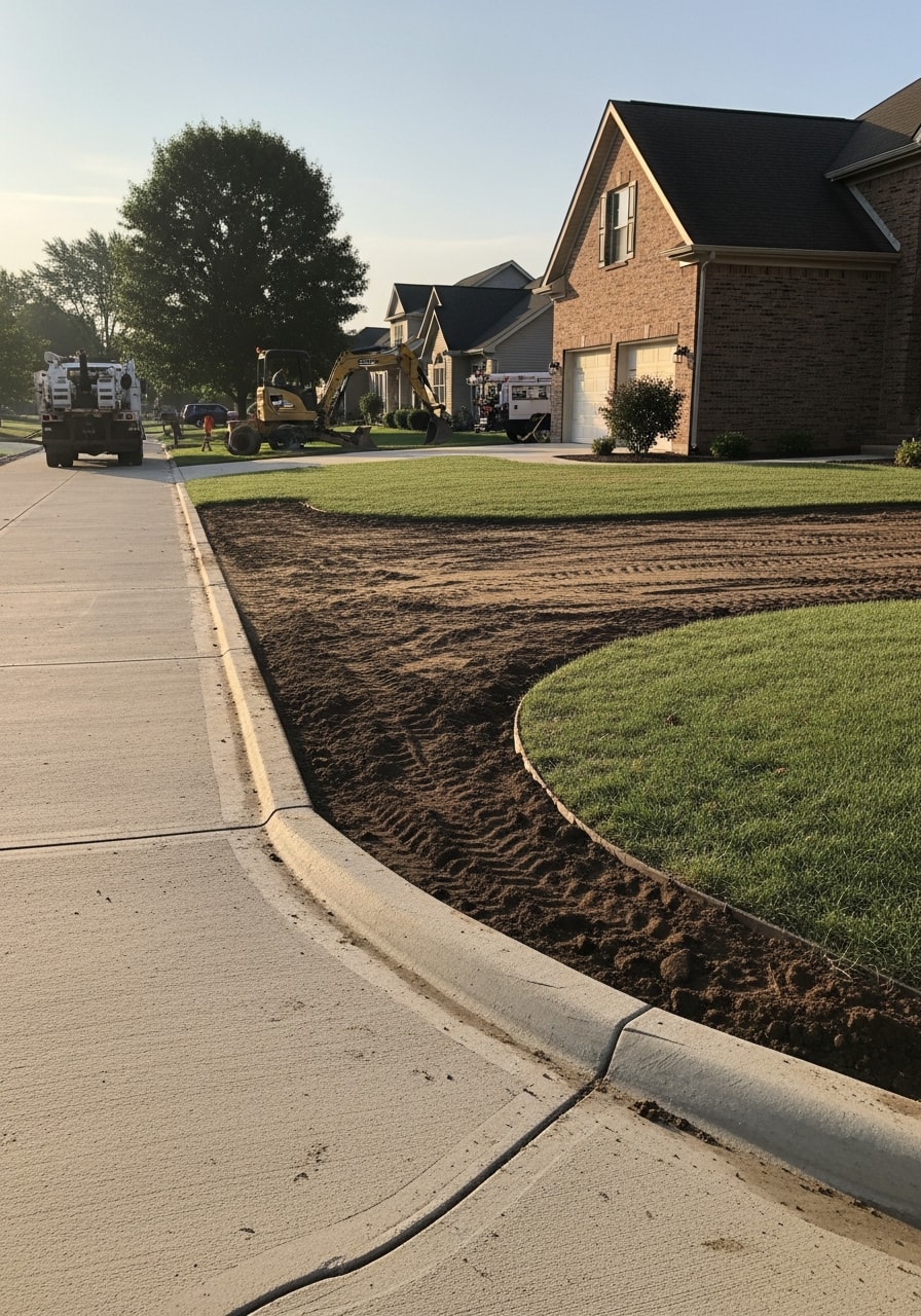 Professional team completing quality work on an Adrian-area home, showing skilled execution and craftsmanship.
