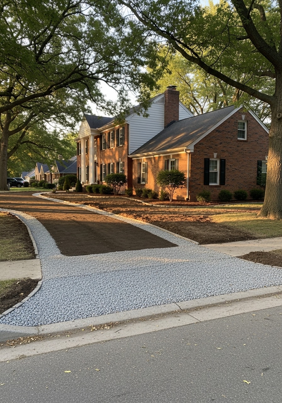 Skilled professional completing detailed work on a Kalamazoo home, showing precision and quality workmanship.