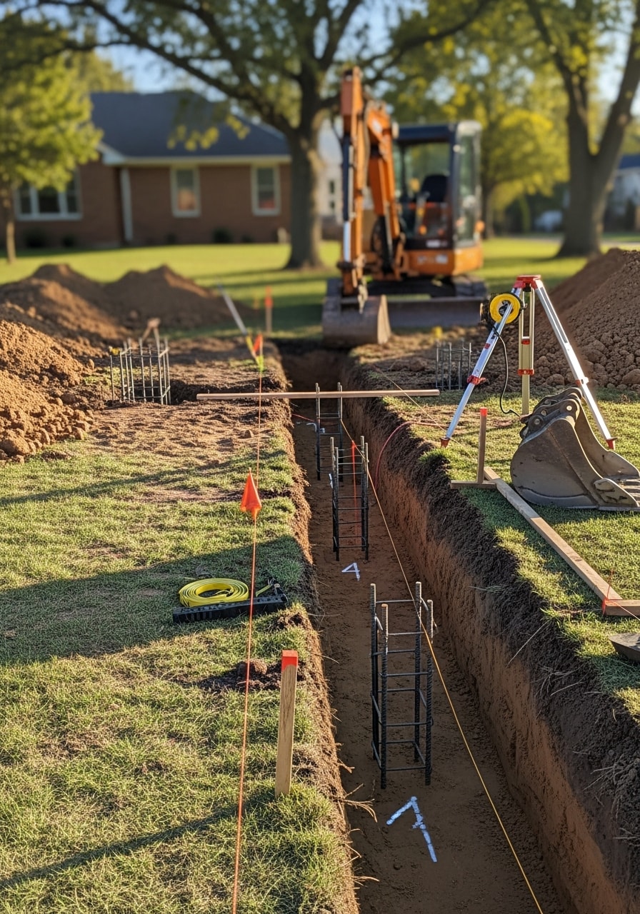Professional service team working on a Lansing-area home, demonstrating skilled craftsmanship and attention to detail.